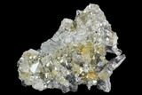 Quartz and Adularia Crystal Association - Norway #126338-1
